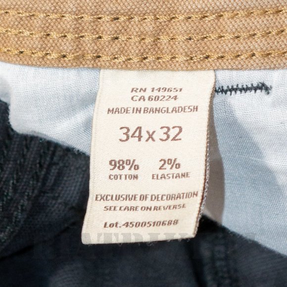 Black Men's stretch Canvas pant Legendary Outfitters - Picture 12 of 12